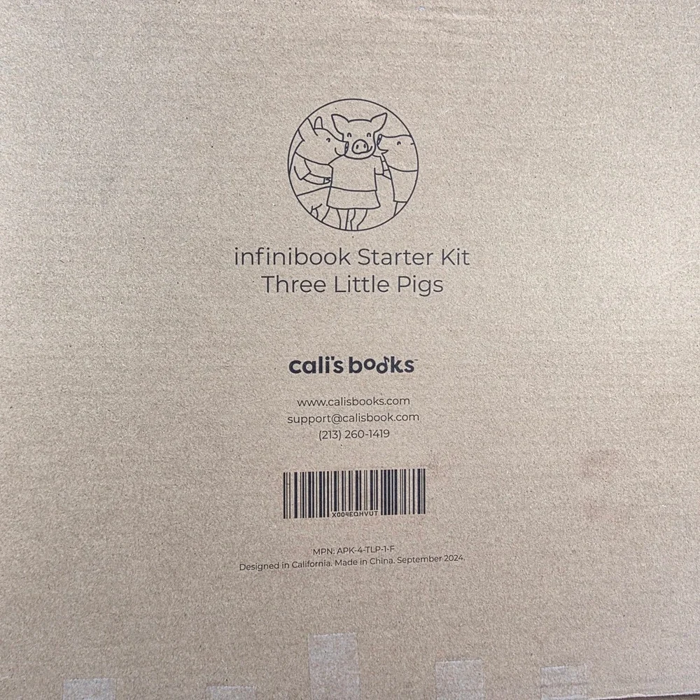 Cali's‎ Books Infinibook Starter Kit Three Little Pigs Recordable Storybook